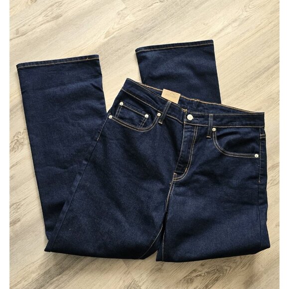 Levi’s 725 High Rise Boot Cut Dark Wash Blue Jeans Women's Pants 31x30 NWT - Picture 1 of 9